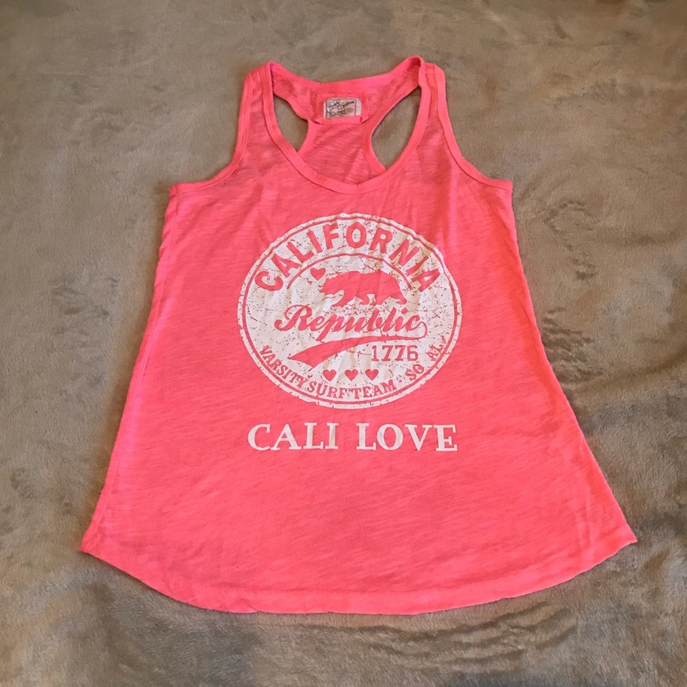 Pink California top
